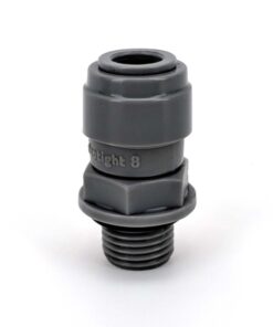 DUOTIGHT - 8mm(5/16) x 1/4 BSP Male (With Seated O-ring)