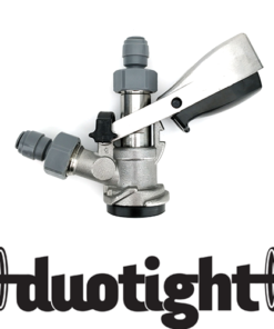 D-Type Coupler - Full Stainless Steel - DUOTIGHT 5/8" to 8mm push in