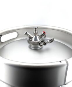 Ball Lock tapping Head to 2inch Tri-Clover (Commercial Keg Adaptor)