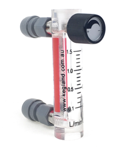 0.1-1.5L/min Oxygen Flow Meter (with DUOTIGHT 8mm fittings)