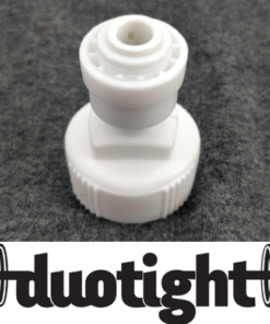 DUOTIGHT 6.35mm (1/4") Push In to 3/4" Female