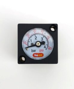 Mini Gauge 0-60psi (0-4bar) - for inline DUOTIGHT regulator or blowtie
