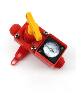 DUOTIGHT - Blowtie 2 Spunding Valve /Pressure Relief with Integrated Gauge 0-15psi