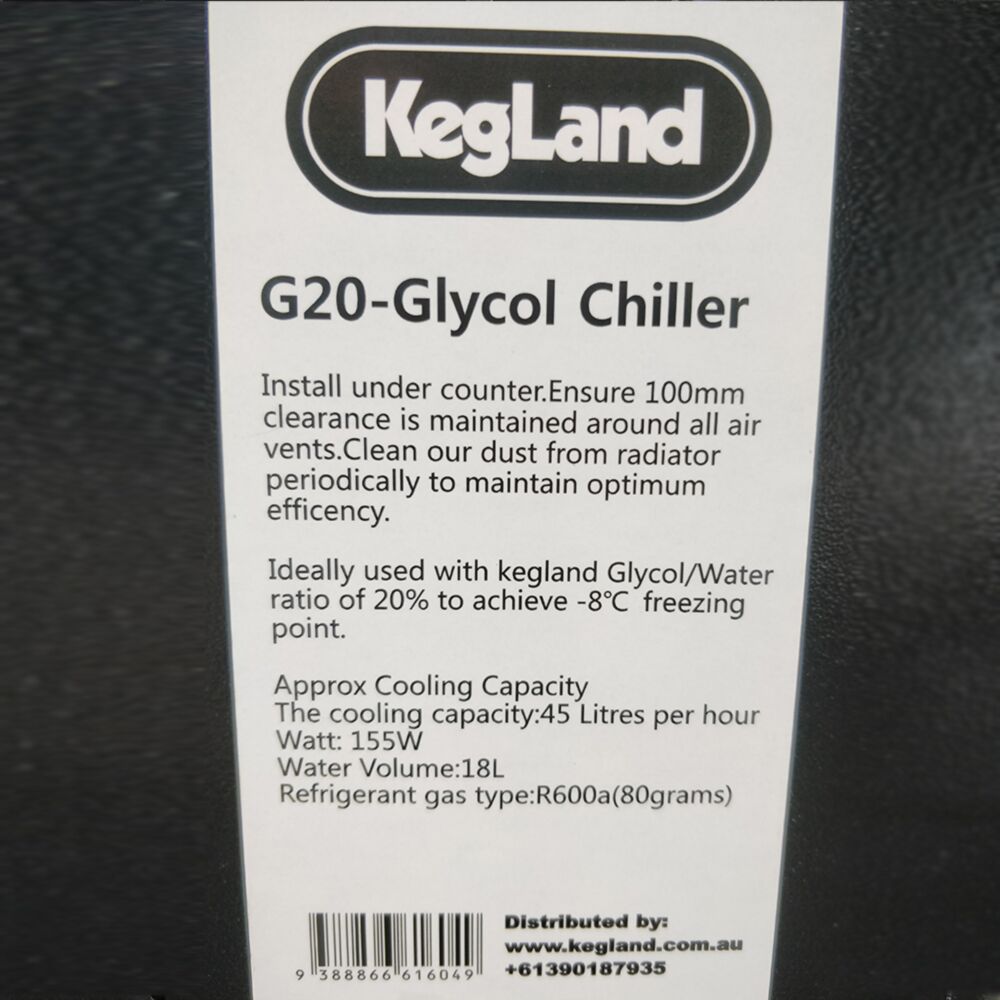 Glycol Chiller Digital Fermentation Control with 2 Pump IceMaster G20