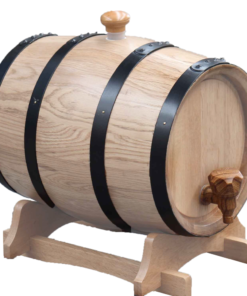 10L American White Oak Barrel + Free Barrel Wax