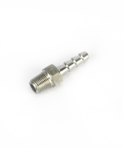 Stainless Hose Barb 1/4 inch BSP Male x 8mm (Suits 6mm ID)