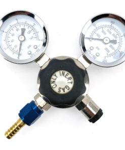 Inert Gas Regulator for Disposable Cylinder (N2 - Nitrogen, Ar - Argon, CO2 Compatible with M10 Thread)