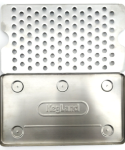 Punched KegLand Stainless Steel Counter Top Drip Tray (30cm)