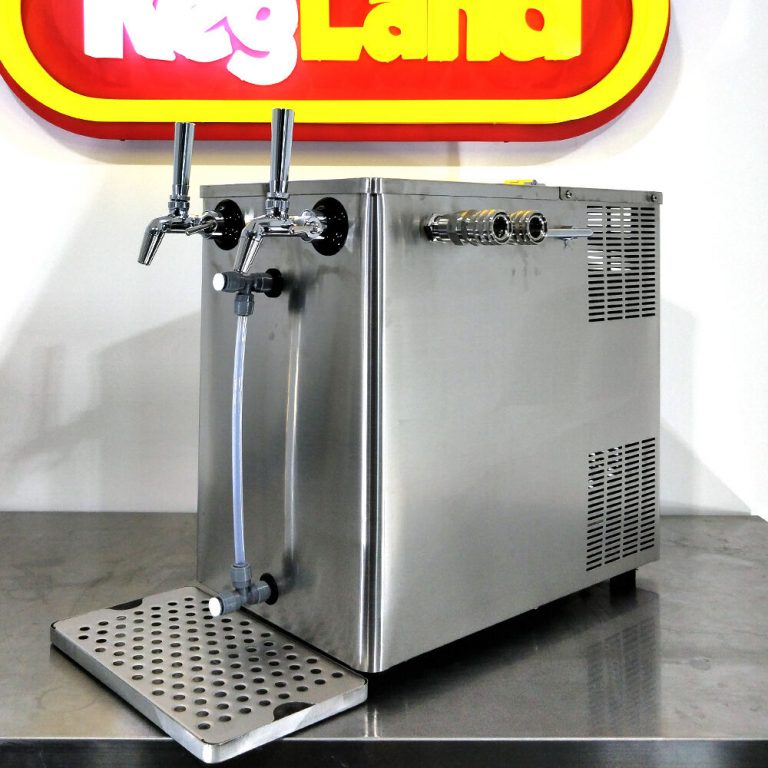 Benchy Glycol Double Tap Glycol Keg Benchtop Dispenser Stainless