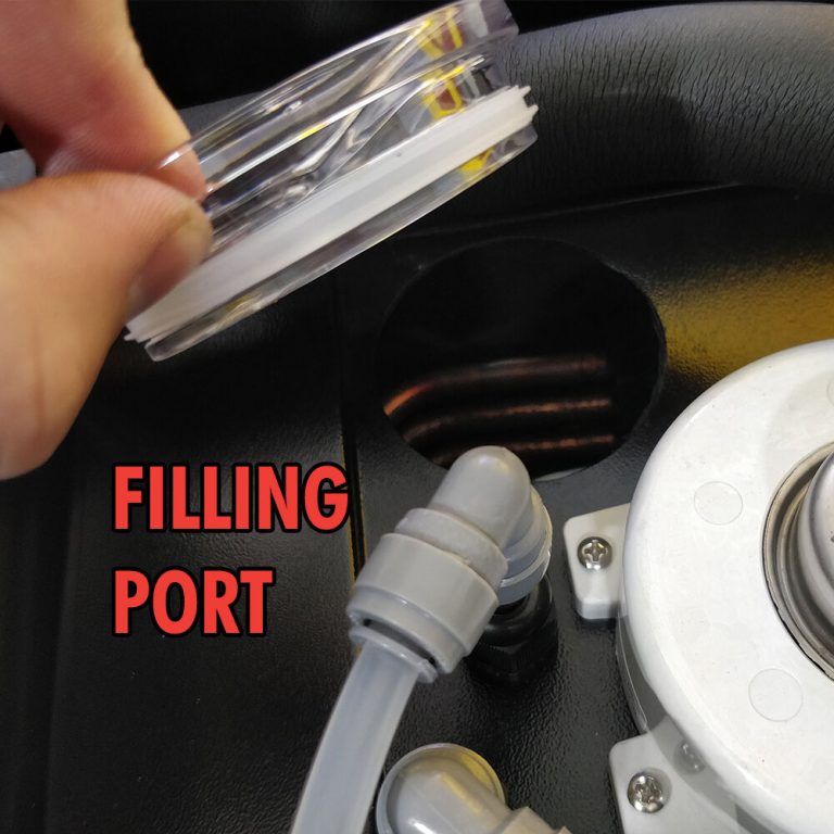 Benchy Glycol Double Tap Glycol Keg Benchtop Dispenser Stainless