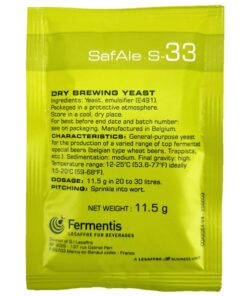 Fermentis SafAle S-33 x 11.5g Yeast